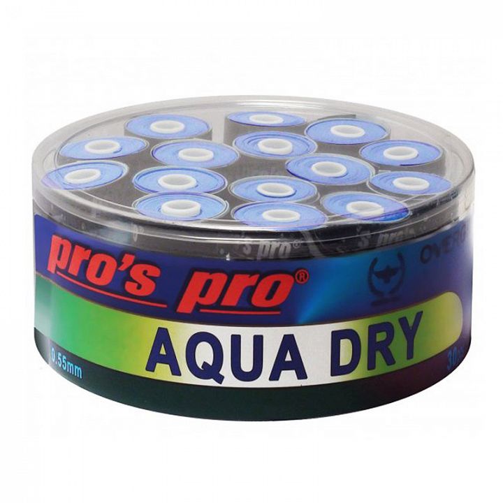 Pro's Pro Aqua Dry Overgrip Blue 30 szt.